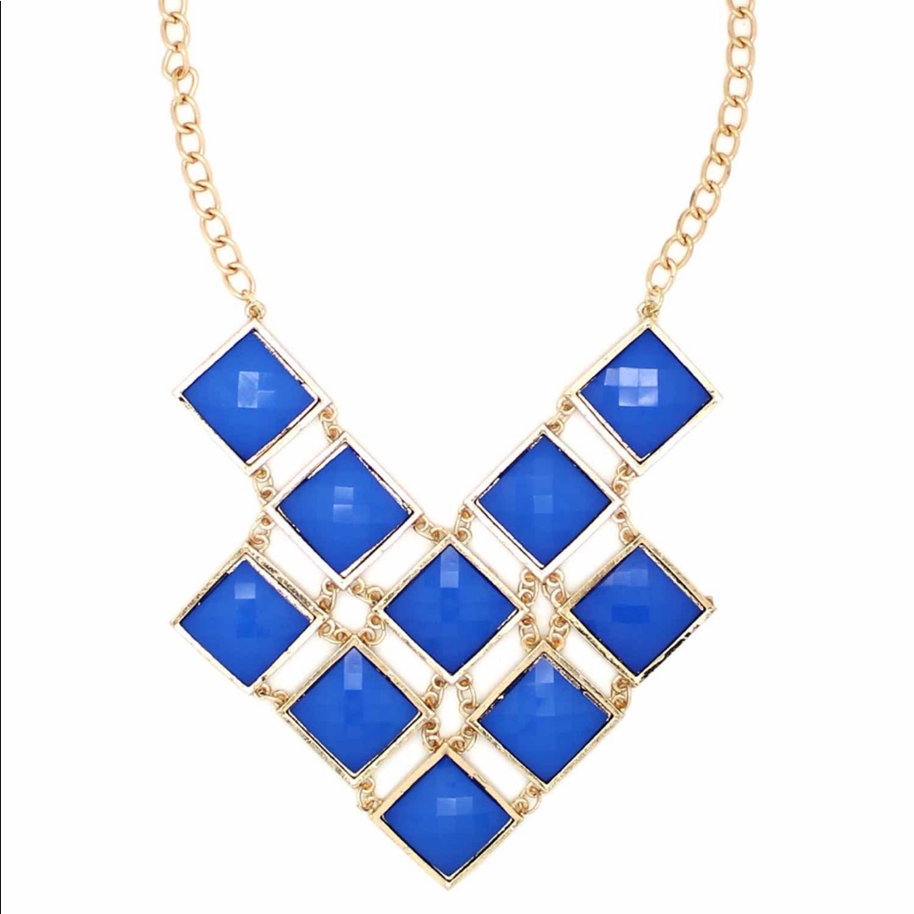 Eye Candy Los Angeles Geometric Necklace